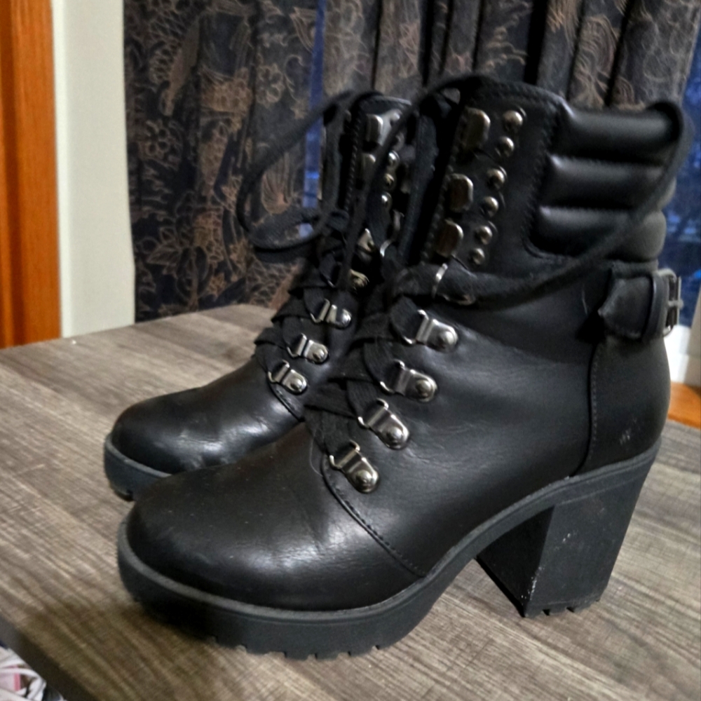 Black booties